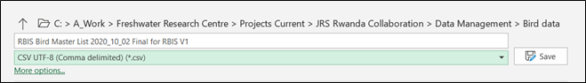 Save as UTF-8