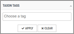 taxon-tags-filter